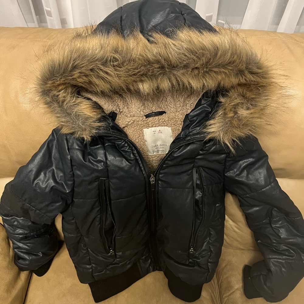Very cool and warm boys Zara winter jacket!
